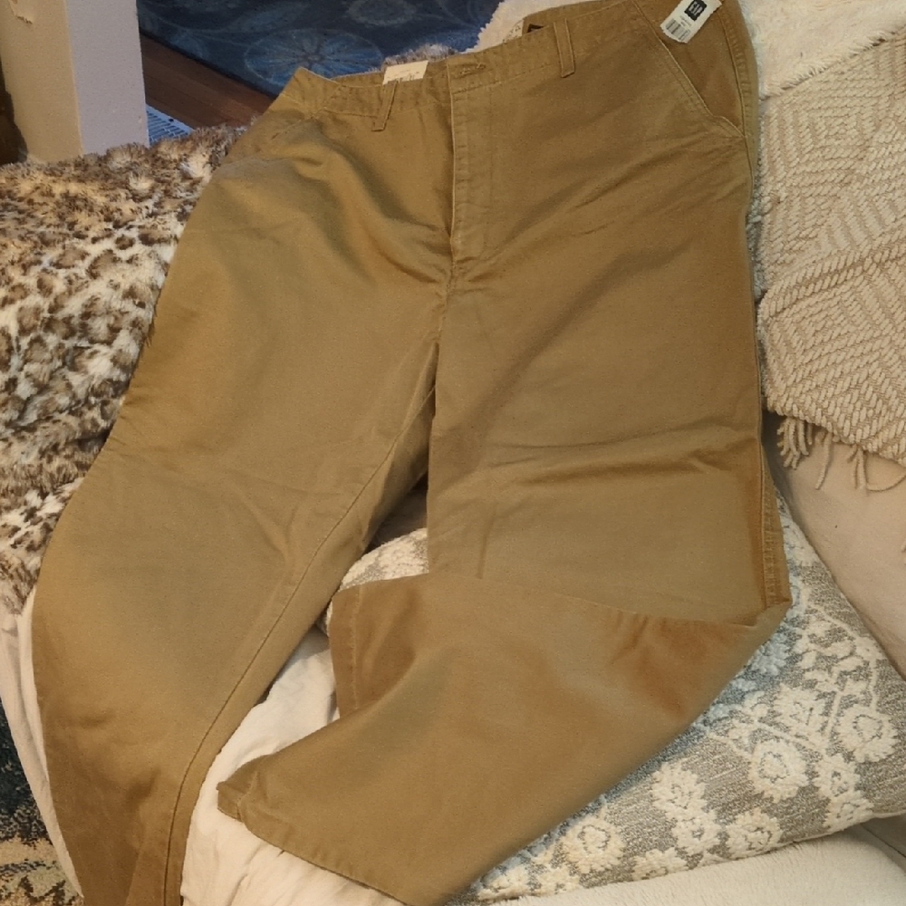 Gap Men's Flat Front Tan Pants